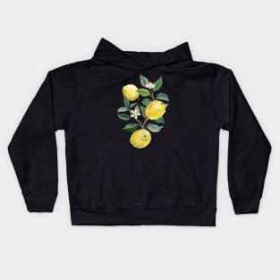 Luscious Lemon Branch Kids Hoodie